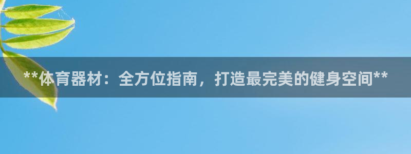 星欧娱乐彩票软件下载安卓：**体育器材：全方位指南，
